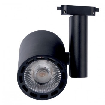 Cветильник трековый светодиодный FL-LED LUXSPOT-L 50W BLACK 4000K 5000Лм 50Вт 220-240В FOTON черный 3-ф трек светильник