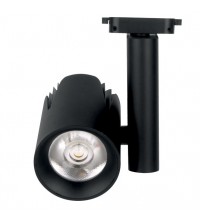 Cветильник трековый светодиодный FL-LED LUXSPOT-S 45W BLACK 3000K 4500Лм 45Вт 220-240В FOTON черный 3-ф