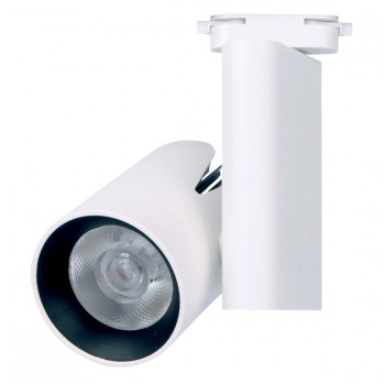 Cветильник трековый светодиодный FL-LED LUXSPOT-S 45W WHITE 4000K 4500Лм 45Вт 220-240В FOTON белый 3-ф