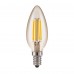 BLE1426/ Светодиодная лампа Свеча 9W 4200K E14 (CW35 прозрачный)