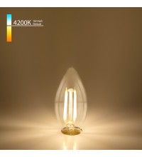 BLE1426/ Светодиодная лампа Свеча 9W 4200K E14 (CW35 прозрачный)