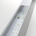101-100-40-53 / Линейный светодиодный накладной двусторонний светильник 53см 20W 6500K матовое серебро