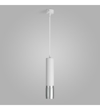 DLN108 GU10 / Светильник накладной белый/серебро