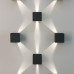1548 TECHNO LED / Светильник садово-парковый со светодиодами WINNER черный