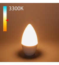BLE1402/ Светодиодная лампа Свеча СD LED 8W 3300K E14