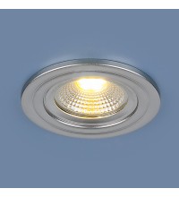 9902 LED / Светильник встраиваемый 3W COB SL серебро