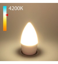 BLE2716/ Светодиодная лампа Свеча СD LED 8W 4200K E27