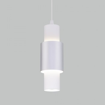 50204/1 LED / подвесной светильник / белый/матовое серебро