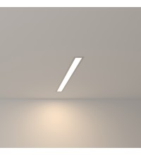101-300-53 / Линейный светодиодный встраиваемый светильник 53см 10W 4200K матовое серебро
