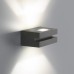 1611 TECHNO LED / Светильник садово-парковый со светодиодами алмазный серый NEREY