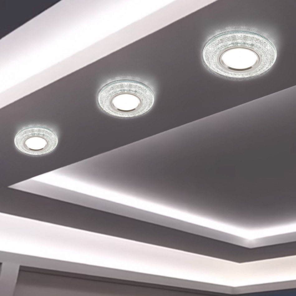 лампы на натяжной потолок фото