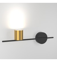 MRL LED 1019 / Светильник настенный светодиодный Acru черный/золото