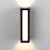 1524 TECHNO LED / Светильник садово-парковый со светодиодами Acrux черный