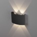 1555 TECHNO LED / Светильник садово-парковый со светодиодами TWINKY DOUBLE чёрный