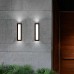 1524 TECHNO LED / Светильник садово-парковый со светодиодами Acrux черный