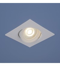 9915 LED / Светильник встраиваемый 6W WH белый