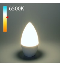 BLE1404/ Светодиодная лампа Свеча СD LED 8W 6500K E14
