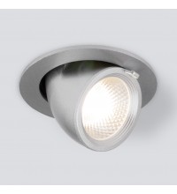 9918 LED/ Светильник встраиваемый 9W 4200K серебро