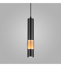 DLN001 MR16 / Светильник светодиодный стационарный черный матовый/золото