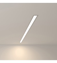 101-300-103 / Линейный светодиодный встраиваемый светильник 103см 20W 4200K матовое серебро