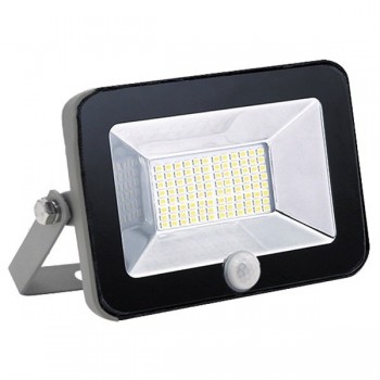 FL-LED Light-PAD SENSOR 50W Grey 4200К 4250Лм 50Вт AC220-240В 205x160x40мм 1220г - Прожектор с датчиком светодиодный FOTON lighting