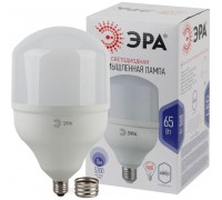 Лампа светодиодная высокомощная POWER 65W-6500-E27/E40 ЭРА 5200лм Б0027924