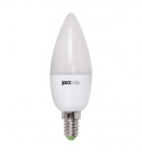 Лампа светодиодная диммируемая PLED-DIM C37 7Вт свеча 4000К белый E14 540лм 220-240В JazzWay 2859280