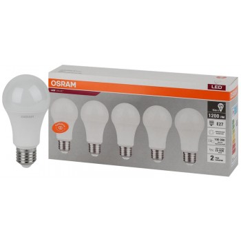 Лампа светодиодная LED Value LVCLA125 15SW/840 230В E27 2х5 RU (уп.5шт) OSRAM 4058075577831
