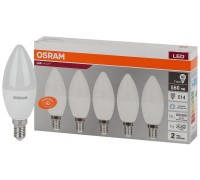 Лампа светодиодная LED Value LVCLB60 7SW/865 230В E14 2х5 RU (уп.5шт) OSRAM 4058075577985