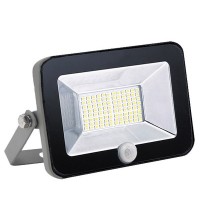 FL-LED Light-PAD SENSOR 100W Black 4200К 8500Лм 100Вт AC220-240В - Прожектор с датчиком светодиодный FOTON lighting