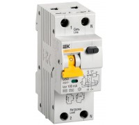 Выключатель автоматический дифференциального тока 2п (1P+N) C 63А 100мА тип A 6кА АВДТ-32 ИЭК MAD22-5-063-C-100