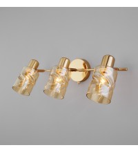 Настенный светильник со стеклянными плафонами 20120/3 золото