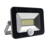 FL-LED Light-PAD SENSOR 10W Grey 4200К 850Лм 10Вт AC220-240В 143x122x55мм 430г - Прожектор с датчиком светодиодный FOTON lighting