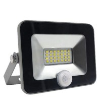 FL-LED Light-PAD SENSOR 10W Grey 4200К 850Лм 10Вт AC220-240В 143x122x55мм 430г - Прожектор с датчиком светодиодный FOTON lighting