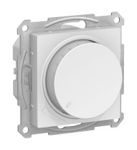 Механизм светорегулятора (диммера) AtlasDesign поворотно-нажимной 315Вт бел. SchE ATN000134