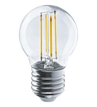 Лампа светодиодная филаментная 80 880 OLL-F-G45-08-230-2.7K-E27 8Вт шар прозрачная 2700К тепл. бел. E27 800лм 220-240В ОНЛАЙТ 80880