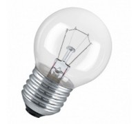 Лампа CLASSIC P CL 60W 230V E27 (шарик прозрачный d=45 l=75)