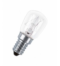 Лампа SPC.T26/57 CL 15W 230V E14 (холодильник накал. прозрачная d=26 l=57)