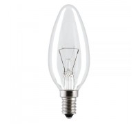 Лампа GE 60C1/CL/E14 230V прозрачная свеча