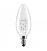 Лампа GE 60C1/CL/E14 230V прозрачная свеча