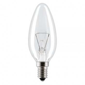 Лампа CLASSIC B FR 40W 230V E14 (свеча матовая d=35 l=100)