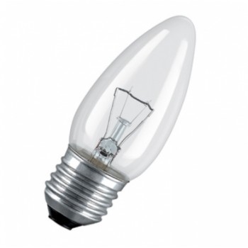 Лампа GE 40C1/CL/E27 230V прозрачная свеча