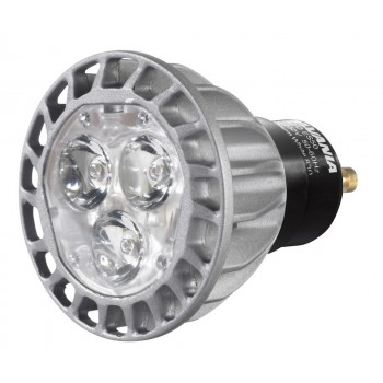 Лампа HI-SPOT RefLED ES50 6.5W 3000K 305lm 40' GU10 DIM dark gray SYLVANIA