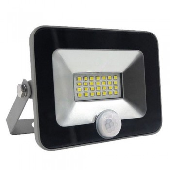 FL-LED Light-PAD SENSOR 20W Black 4200К 1700Лм 20Вт AC220-240В 140x169x28мм 430г - Прожектор с датчиком светодиодный FOTON lighting