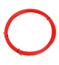 Протяжка кабельная (мини УЗК в бухте) стеклопруток d=3.5мм 20м красн. Rexant 47-1020