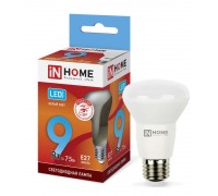 Лампа светодиодная LED-R63-VC 9Вт 230В E27 4000К 810лм IN HOME 4690612024325