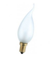 Лампа Deco FR 40W E14 230V BXS35 (свеча на ветру-матовая.) PHILIPS