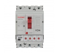 Выключатель автоматический 3п 250А 40кА Ir 0.4…1xIn Isd 1.5…10xIn YON MD250N-MR1 DKC MD250N-MR1