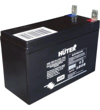 Батарея аккумуляторная АКБ 12В 7А.ч для бензиновых генераторов с электрическим запуском HUTER 64/1/54