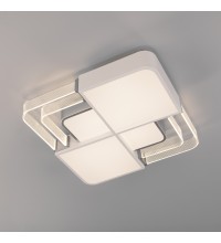 Потолочный светильник с ПДУ 90182/1 белый / серебро